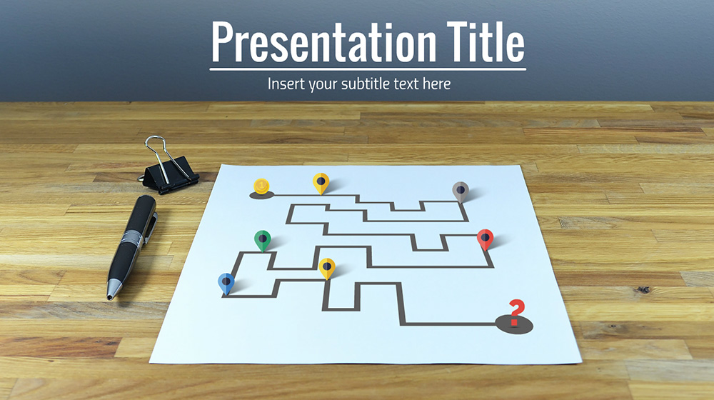 Animated radar 3D creative prezi template for ppt