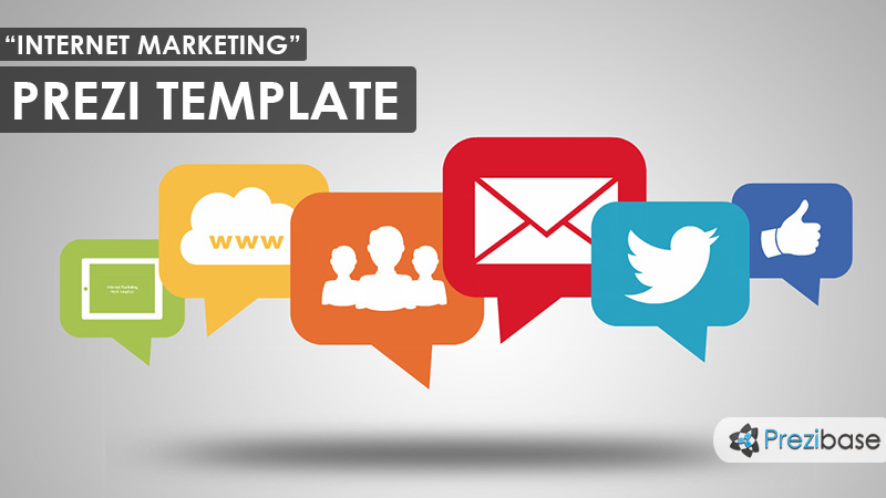 internet marketing prezi template