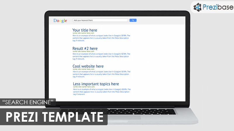 seo search engine optimization online marketing prezi template
