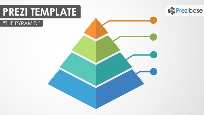 pyramid diagram 3d chart prezi template 3d pyramid chart infographic prezi template
