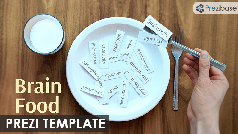cool impressive innovative ideas keywords marketing prezi template