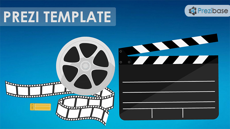 cinema movie prezi template film