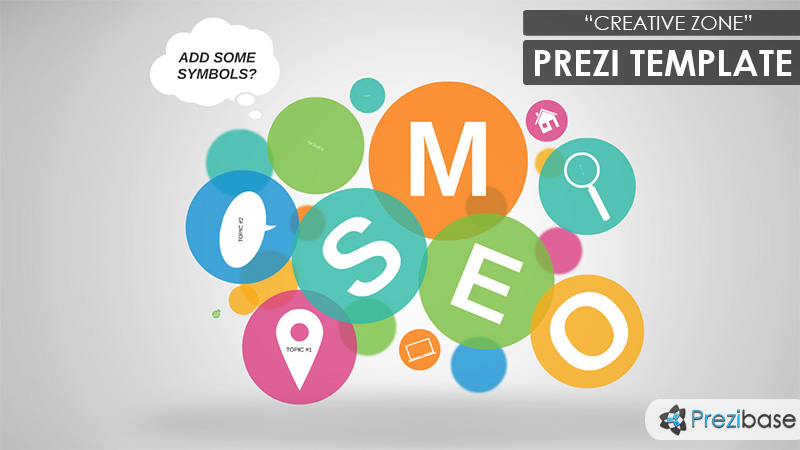 creative zone prezi template