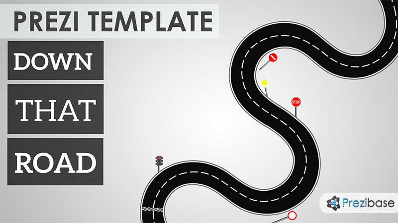 down that road prezi template