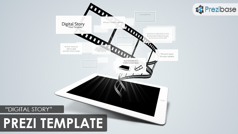 digital storytelling ipad prezi template film movie