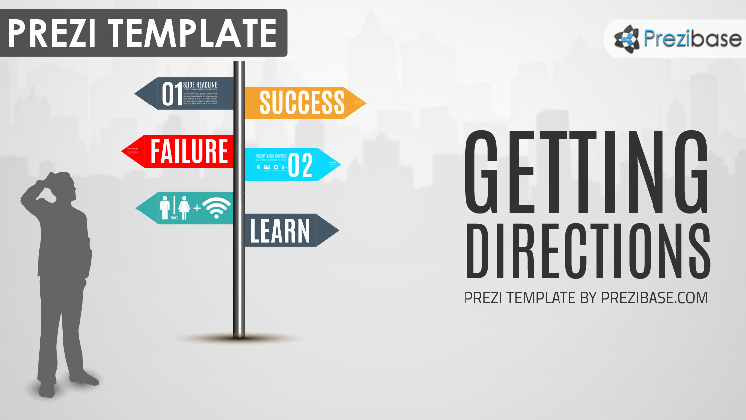 city skyline professional business company directions advice prezi template