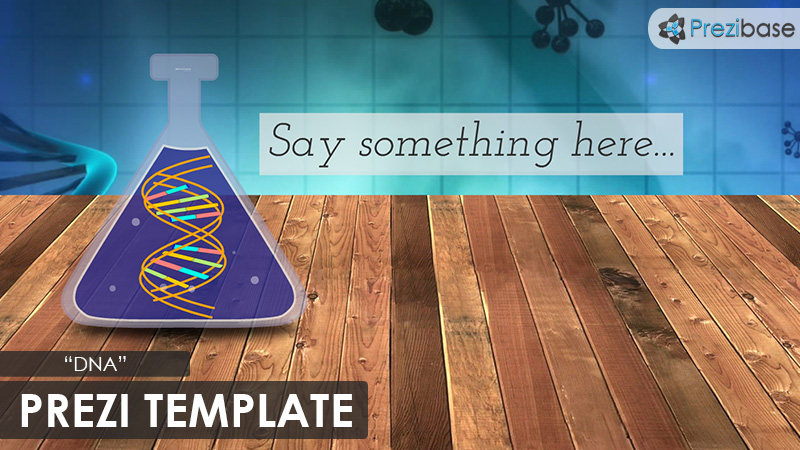 dna science biology laboratory prezi template