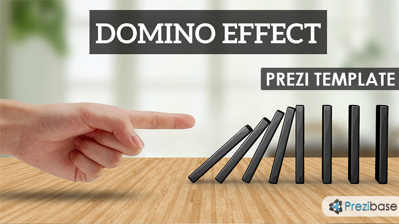 domino effect chain reaction prezi template