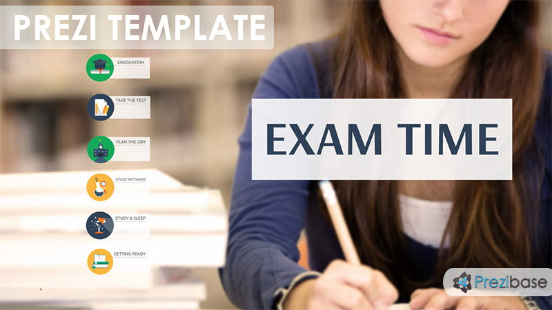 exam time school prezi template