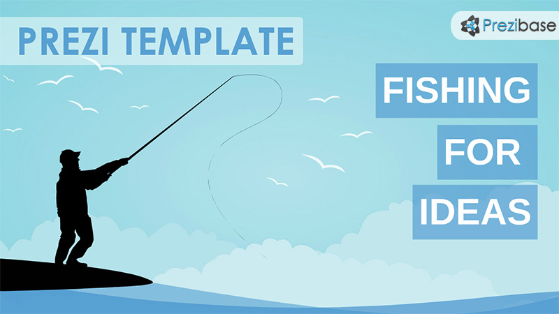 fishing ideas prezi template