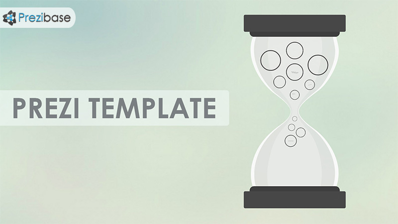 hourglass sand clock prezi template