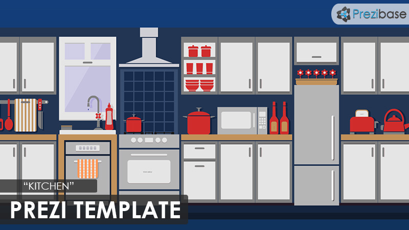kitchen cooking prezi template