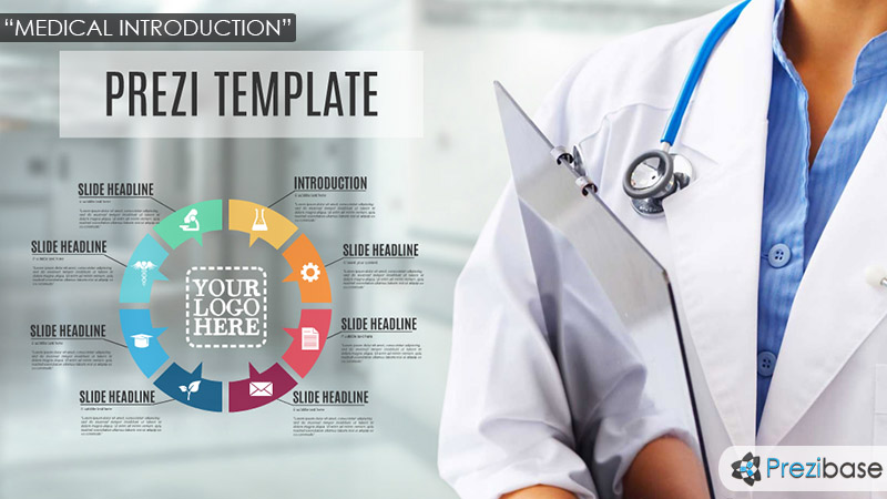 medical and healthcare doctor prezi template