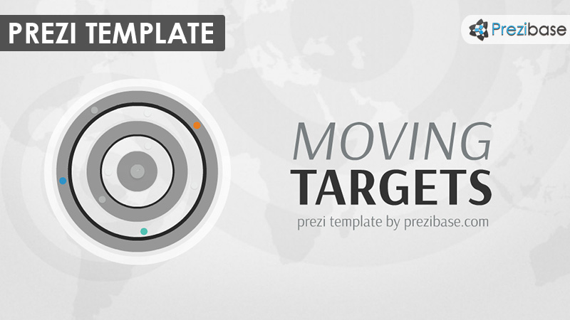target 3D business company reports prezi template