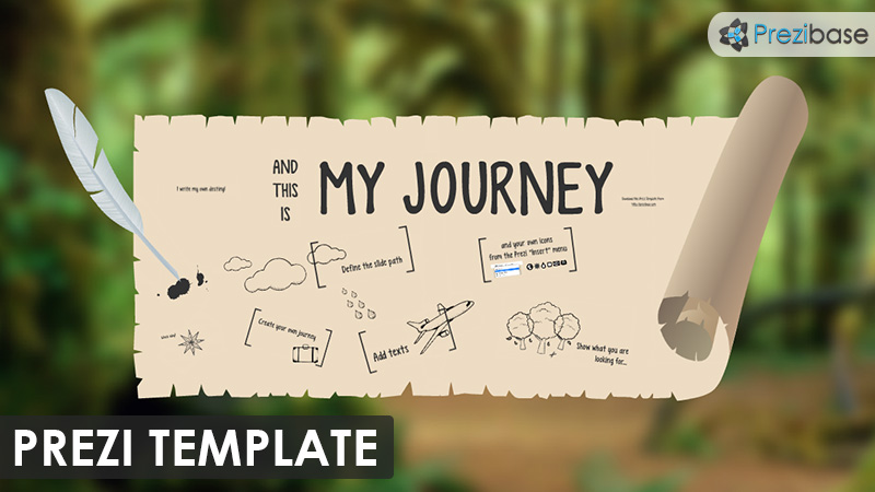 my journey papyrus storytelling prezi template