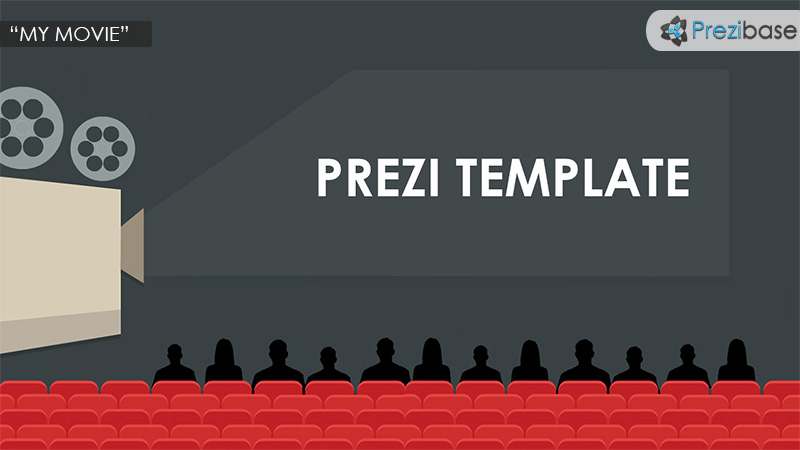 my movie cinema prezi template