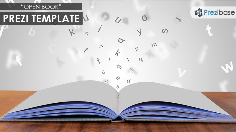 open book prezi template