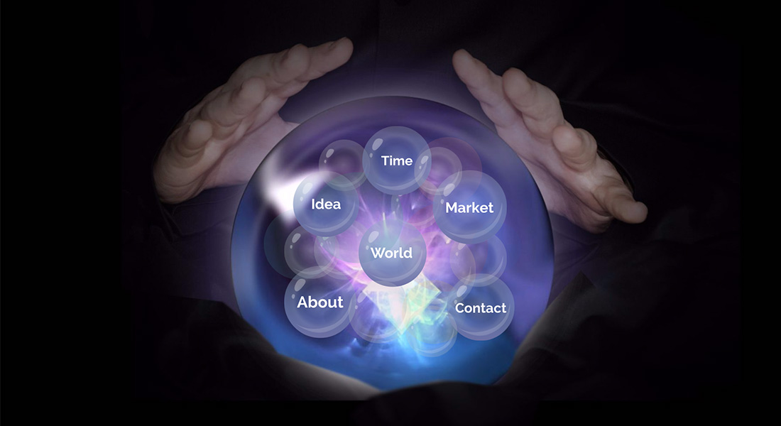 magic crystal ball fortune teller prezi next presentation template