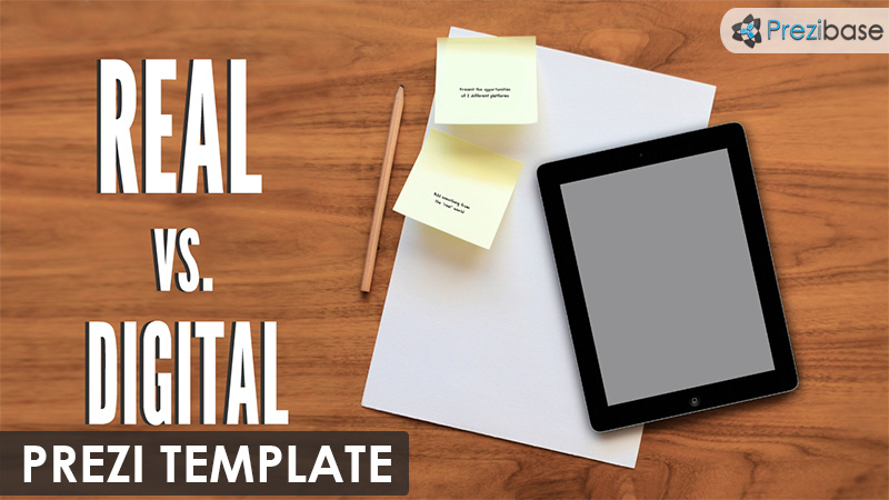 office desk prezi template