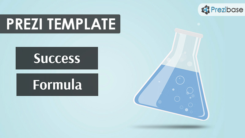 animated science beaker prezi template