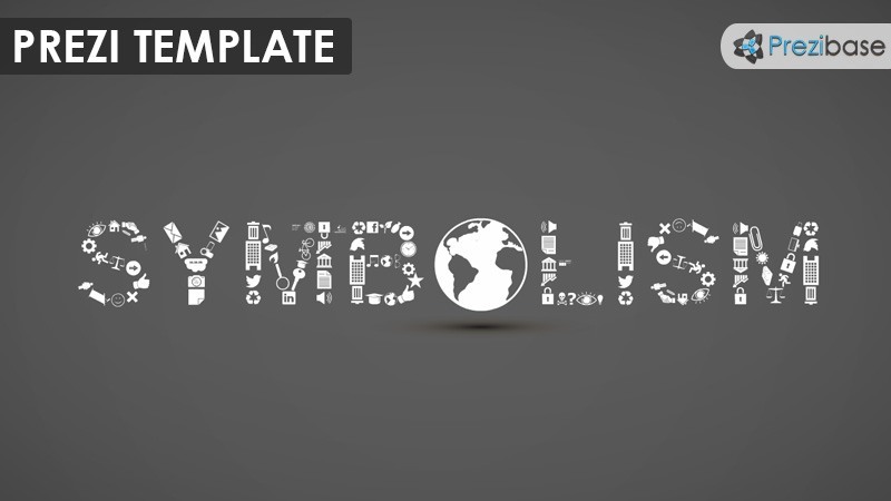 3d symbolism icons sign language prezi template