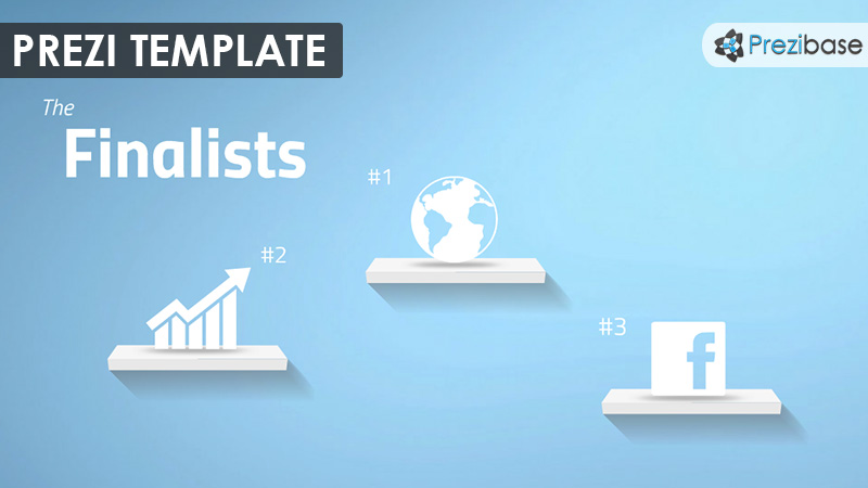 book shelf finalists ranking prezi template