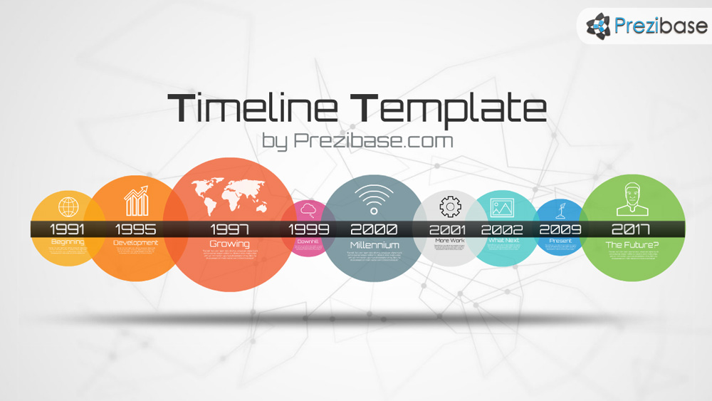 Creative 3D technology and multimedia prezi template Creative abstract ipad multimedia Prezi Template for presentations