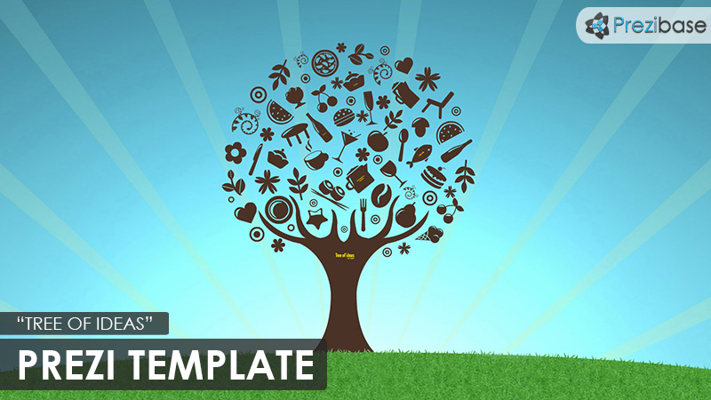 tree of ideas prezi template