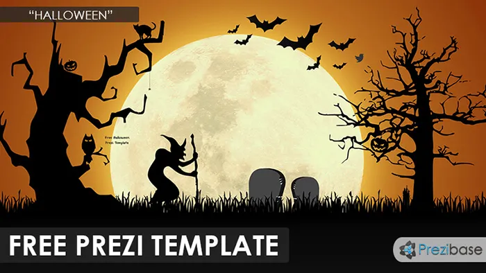Free Halloween Prezi Template