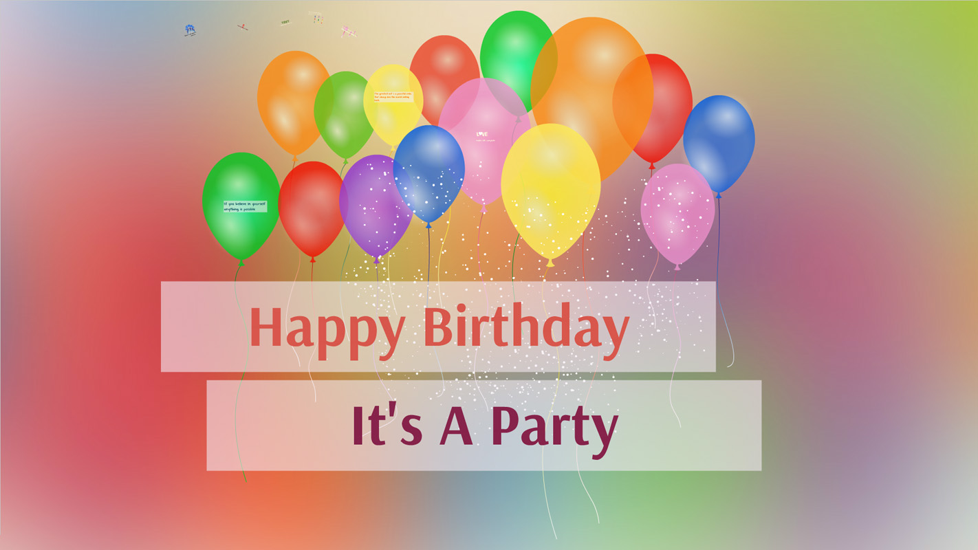 Celebration Time, Let's Party