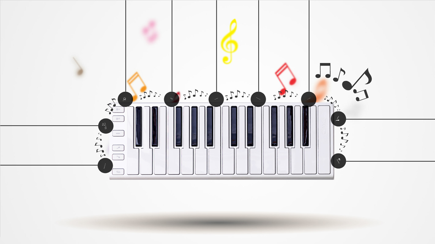 Music is the Key Prezi Template