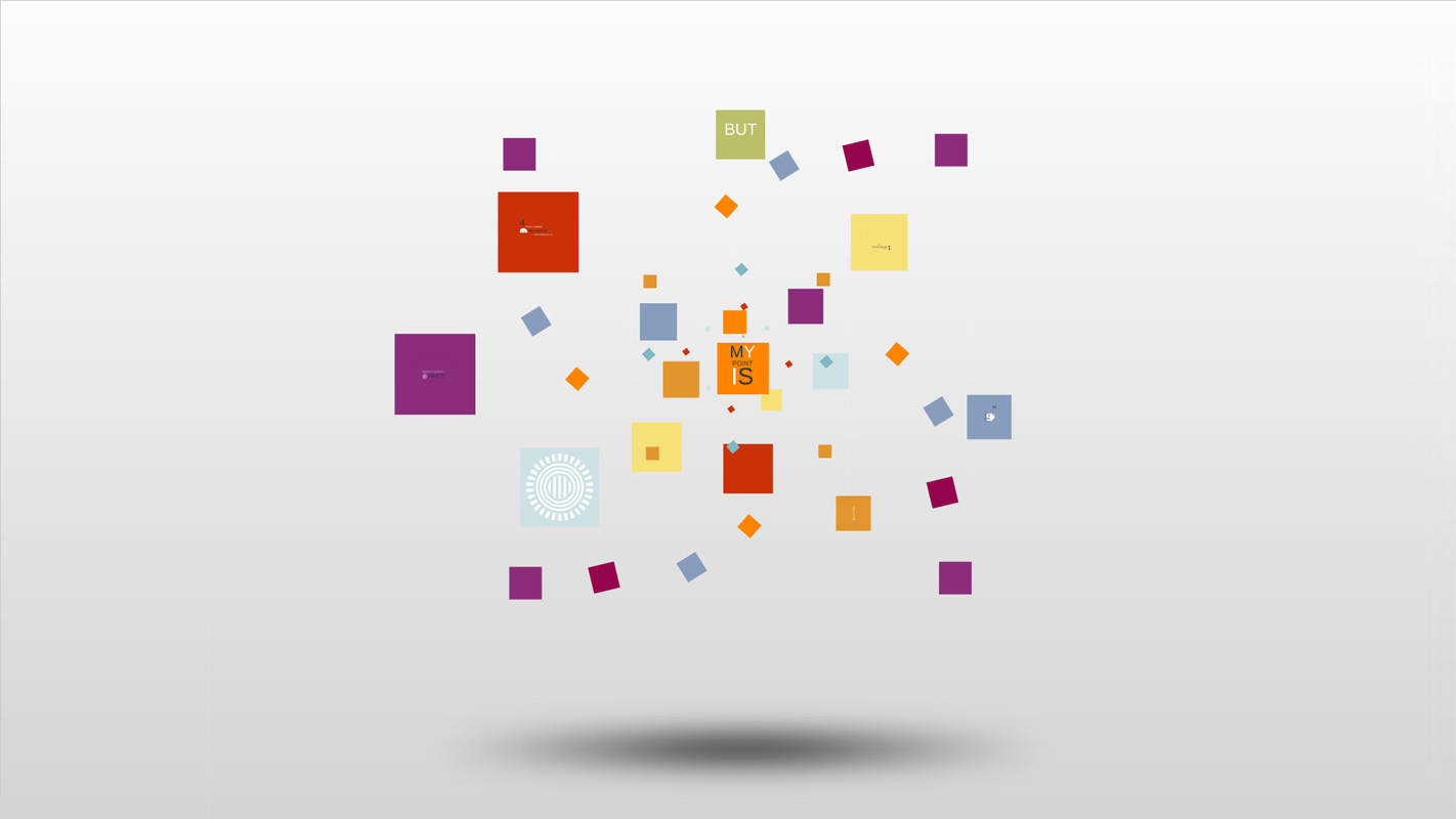 Square of Time Prezi Template