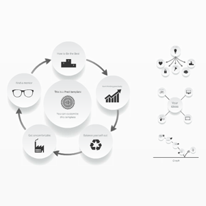 Infographics on a Paper
