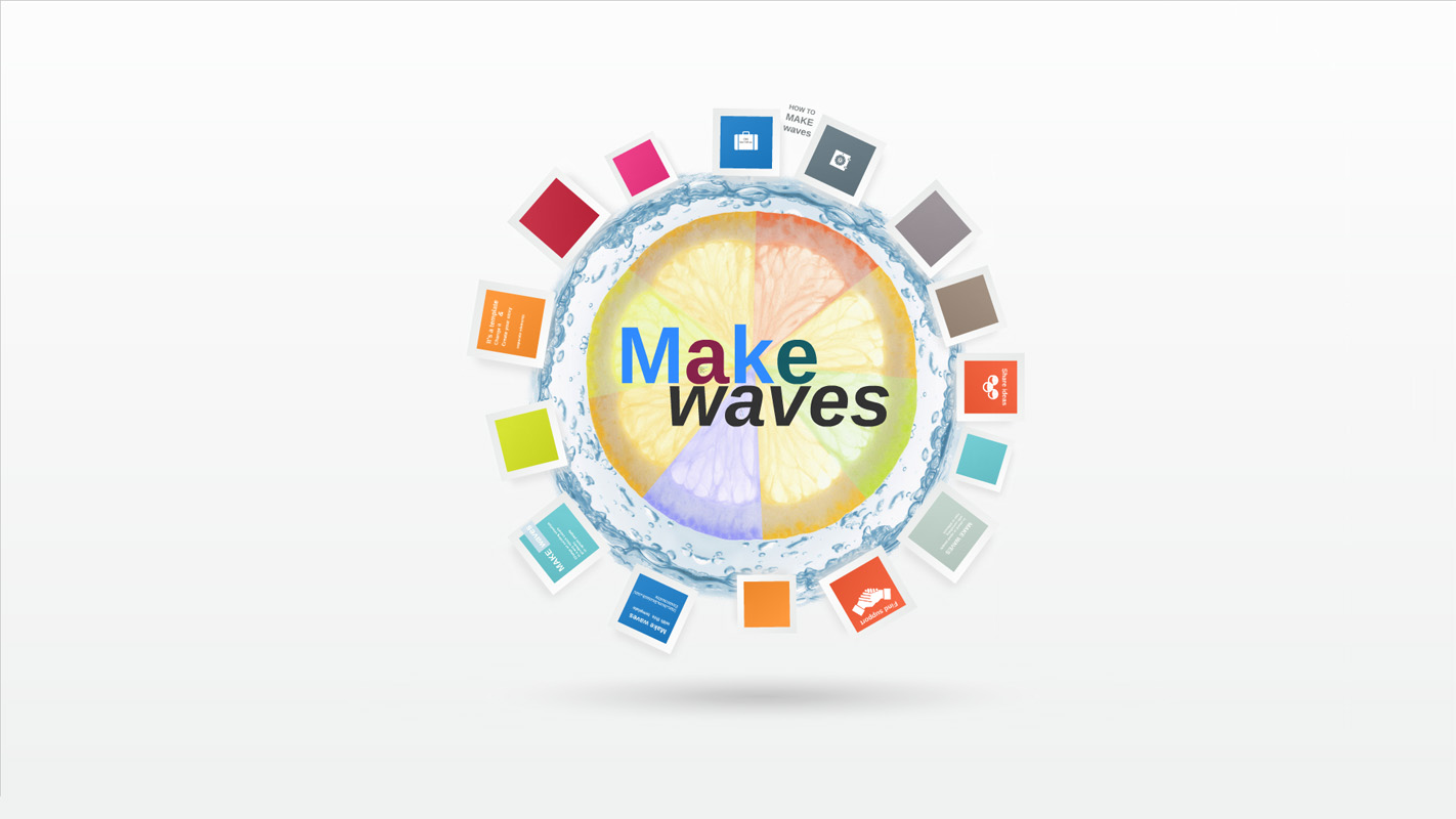 Make Waves Prezi Template