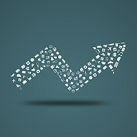 market-trends-business-prezi-template-arrow