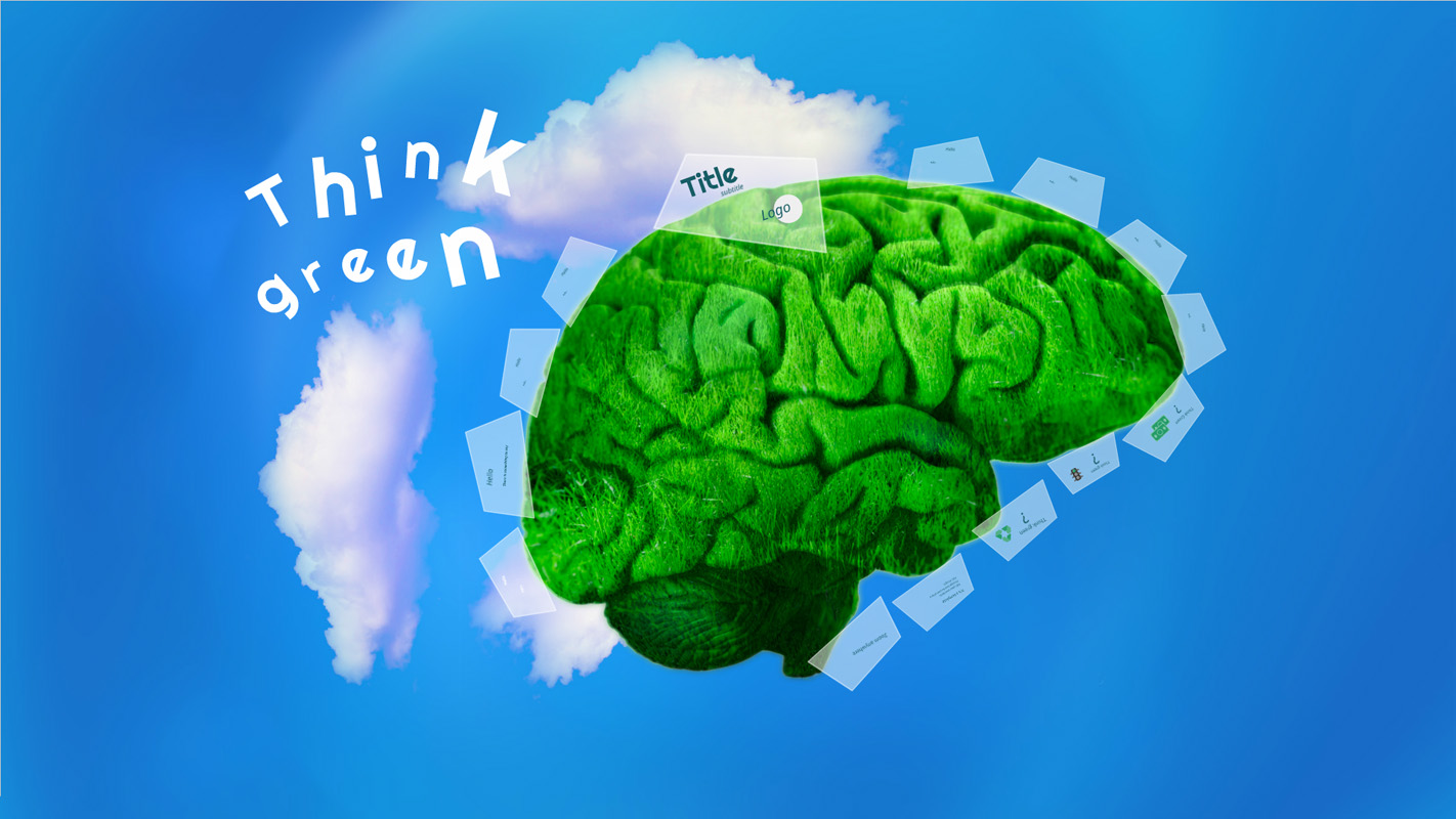Think Green 2 Prezi template