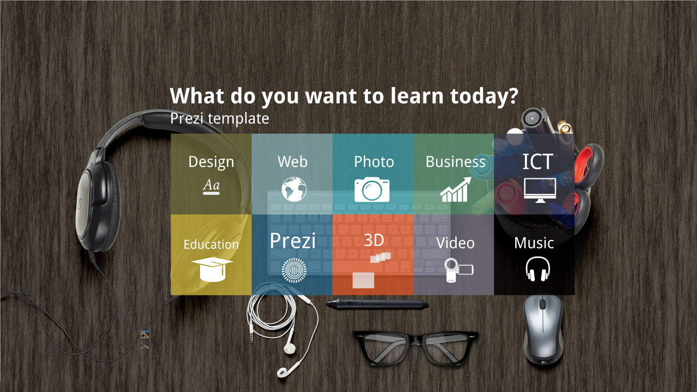 Learning Question Prezi template