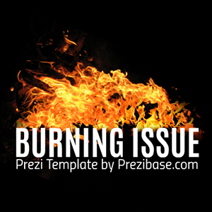 burning-issue-fire-hell-flames-prezi-template-presentation