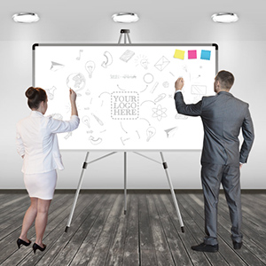 businesswoman-businessman-writing-plan-whiteboard-stand-sketch-ideas-prezi-templates