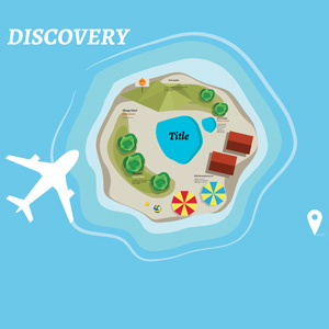 discovery island prezi template