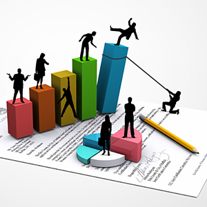 economy-3D-business-creative-silhouettes-bar-pie-chart-contract-deal-prezi-templates