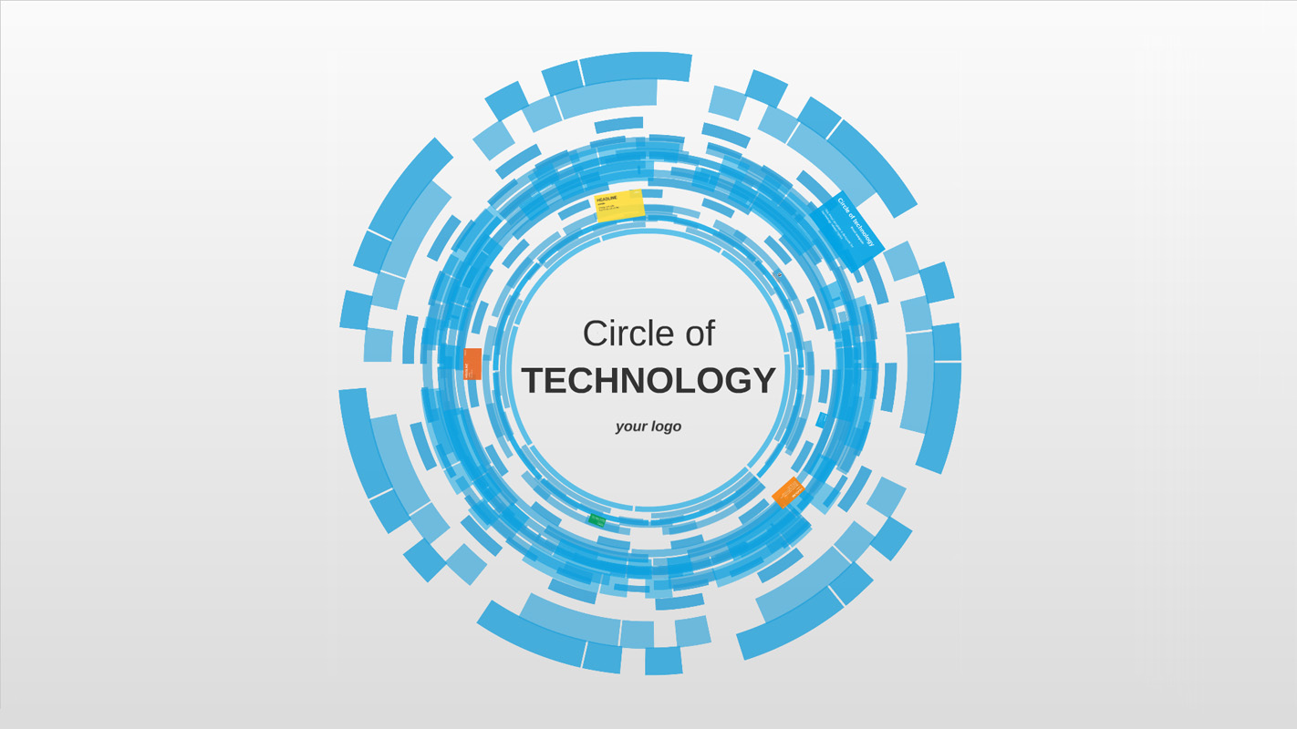 Circle of Technology Prezi Template