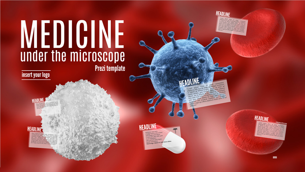 medicine prezi template