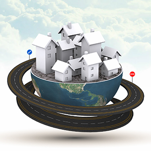 3D-global-village-world-road-professional-small-city-business-international-prezi-templates