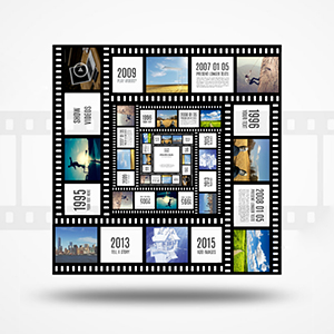 3D photo box prezi template