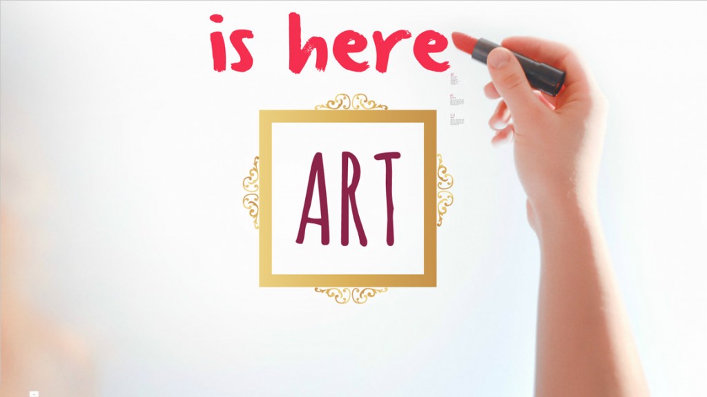 Art Prezi template