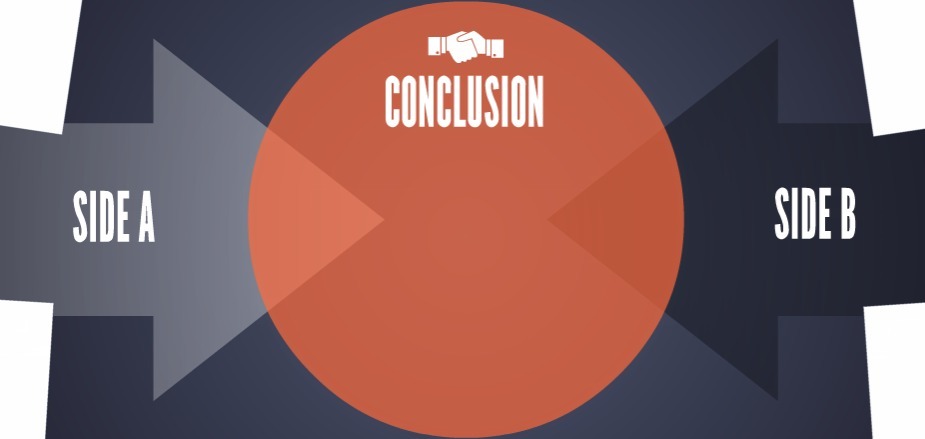 closing-the-deal-dark-blue-red-circle-free-presentation-template-slide2