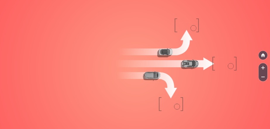 fork-in-the-road-car-pink-free-presentation-template