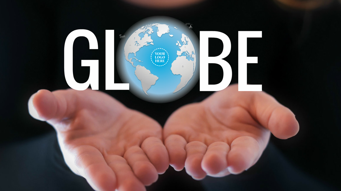 Globe Prezi template