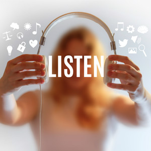 Listen Prezi template